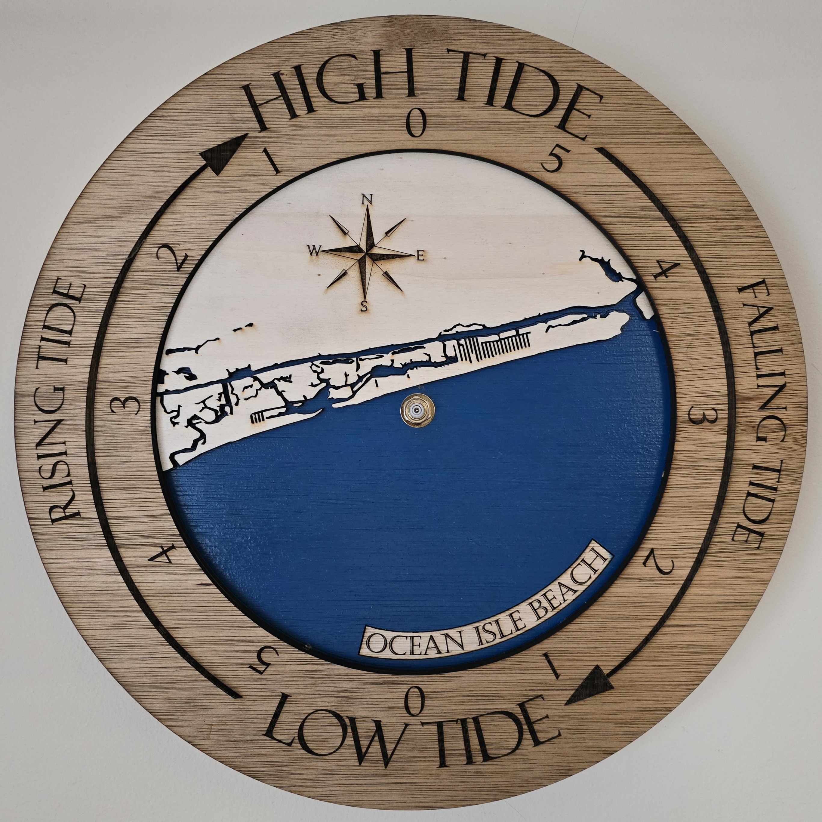 Ocean Isle Beach Tide Clock