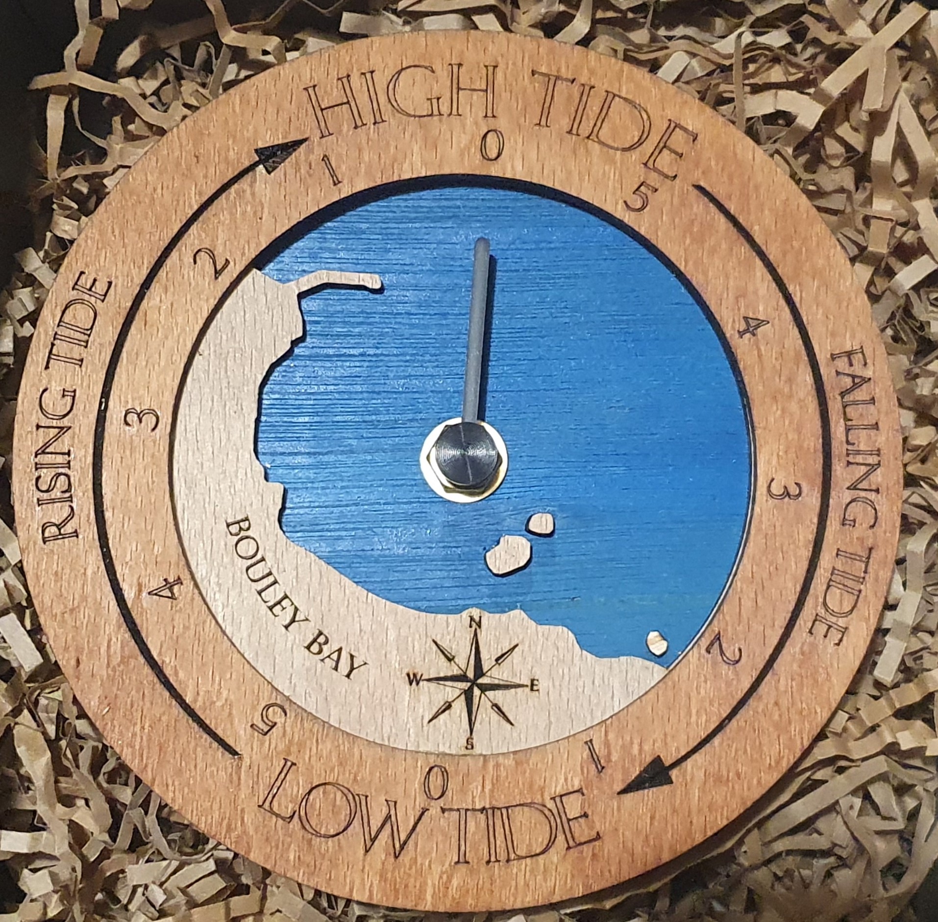 Bouley Bay Tide Clock