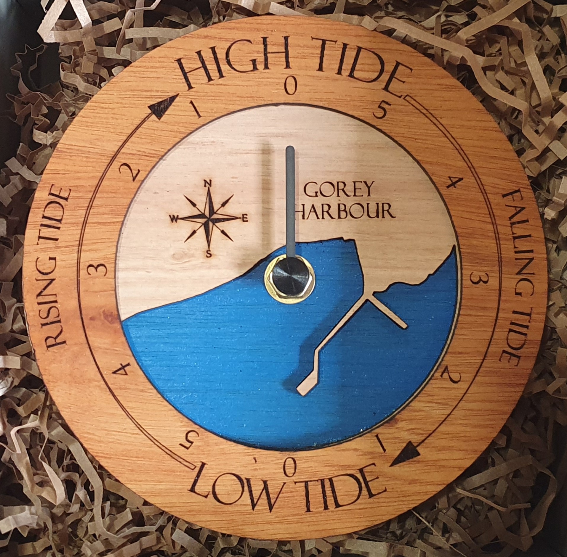 Gorey Harbour Tide Clock