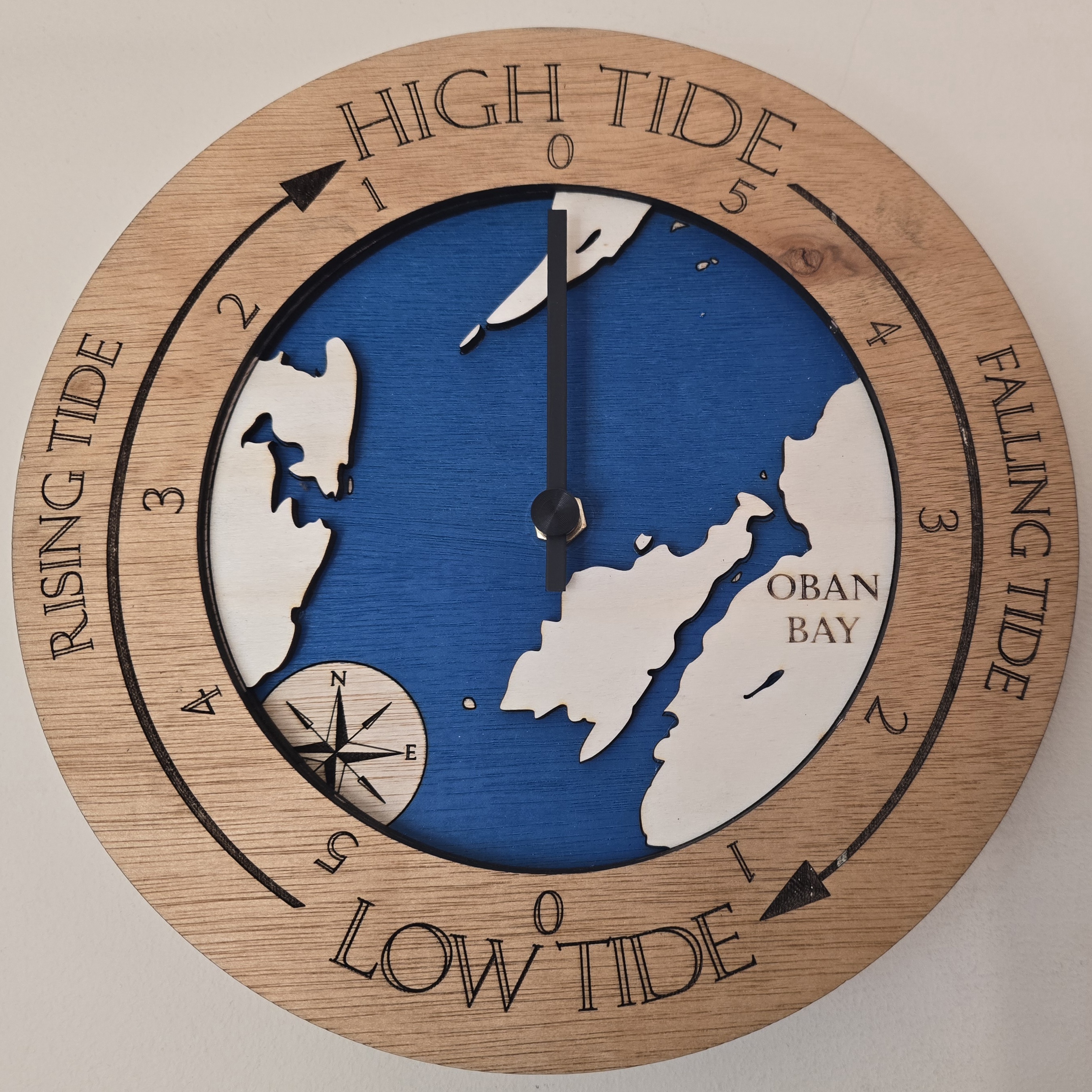 Oban Bay Tide Clock